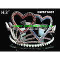 valentine rhinestone tiara crown -GWST0401